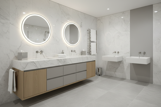 bathroom furniture for hotel projects