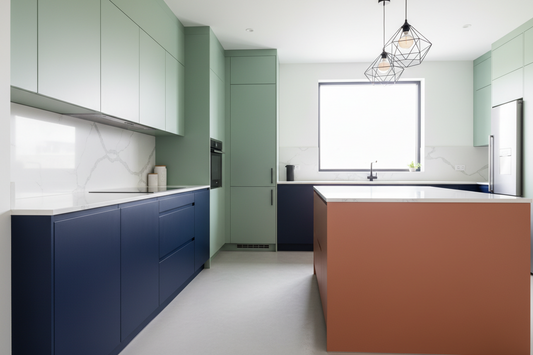 Coloured Cabinets