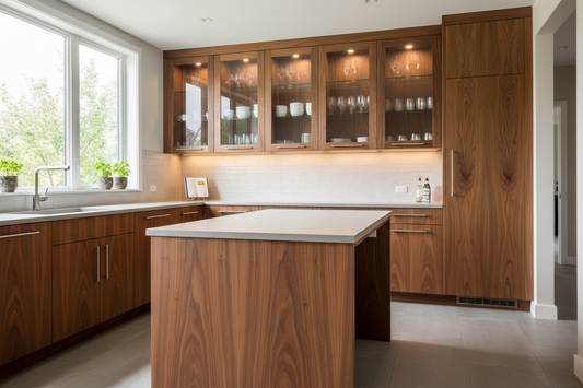 wood cabinets 