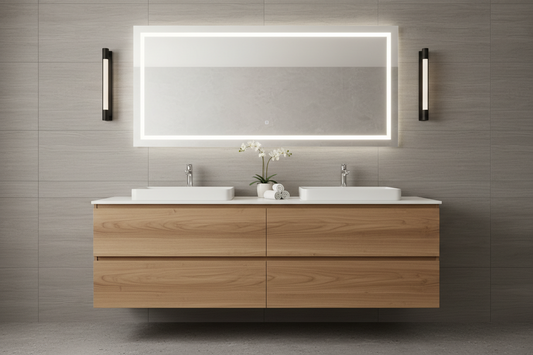 double bathroom vanity