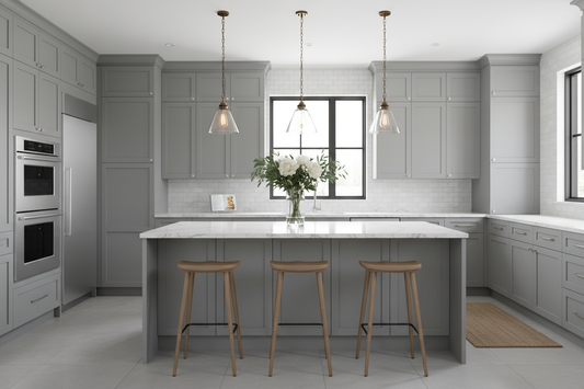 Grey Kitchen Cabinets