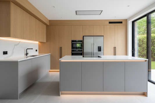 Custom built cabinets