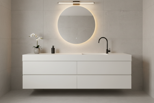 bathroom cabinet with sink