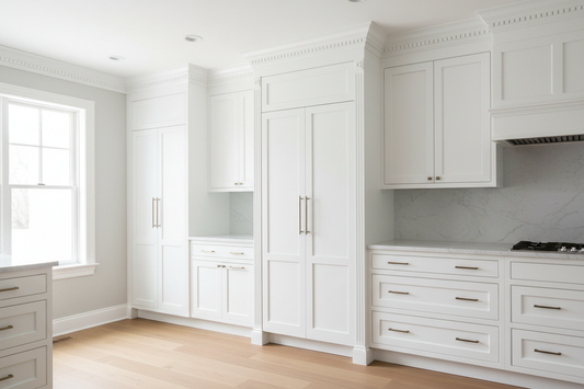 Kitchen cabinet trim