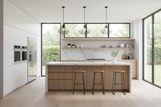 Slim shaker cabinets