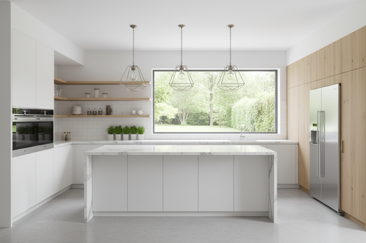 modern kitchen space planning
