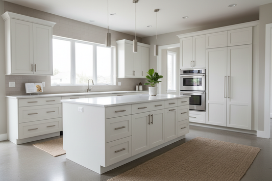 Slim shaker cabinets