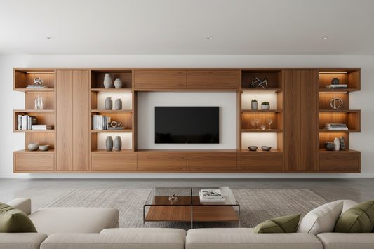 sitting room wall units