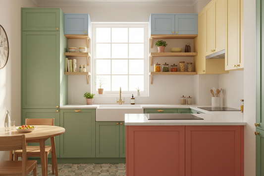 Coloured Cabinets