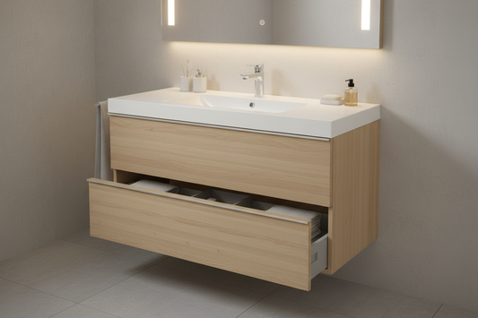 bathroom cabinet with sink